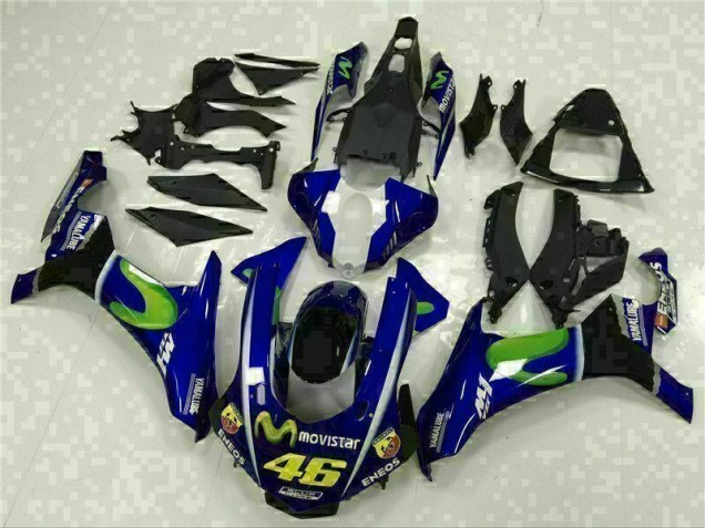 Bleu 15-19 YZF R1 Carénage Moto Bleu 15-19 YZF R1 Carénage Moto