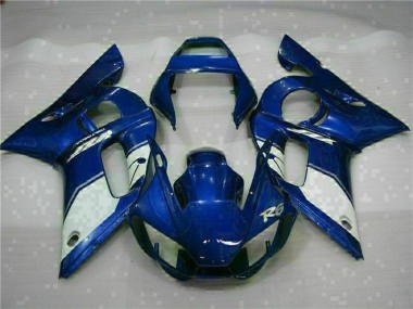 Bleu 98-02 YZF R6 Carénages Moto