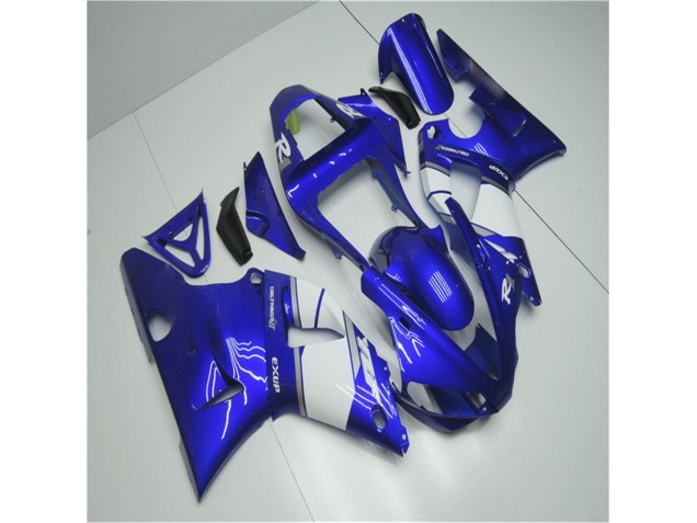 Bleu Blanc 00-01 YZF R1 Carénage Moto Bleu Blanc 00-01 YZF R1 Carénage Moto