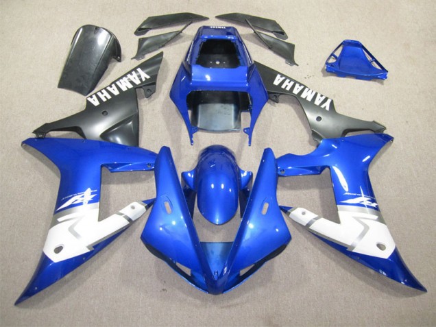 Bleu Blanc 02-03 YZF R1 Carénages Moto Bleu Blanc 02-03 YZF R1 Carénages Moto