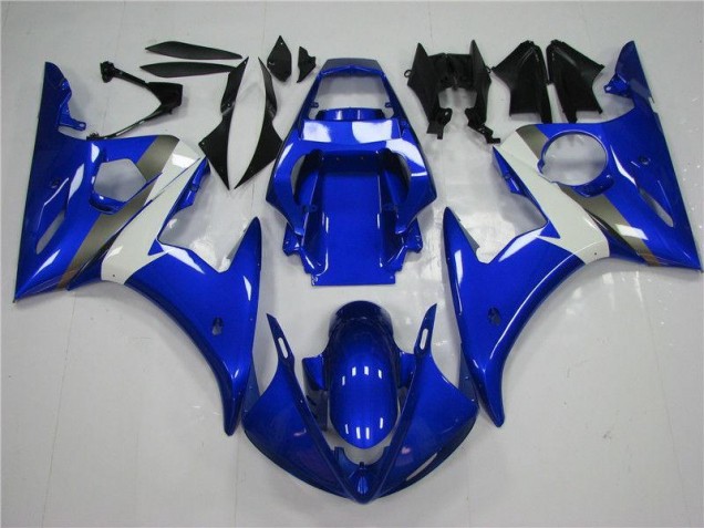 Bleu Blanc 03-05 YZF R6 Carrosserie Moto Bleu Blanc 03-05 YZF R6 Carrosserie Moto