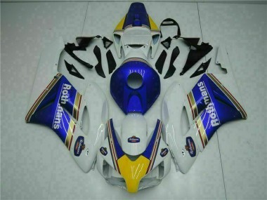 Bleu Blanc 04-05 CBR1000RR Kit Carénages Motos Complet