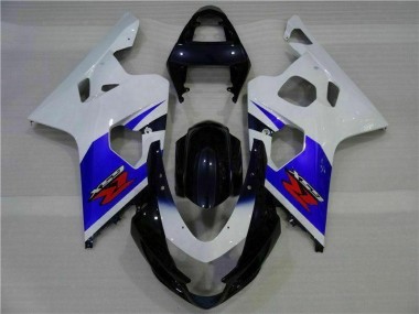 Bleu Blanc 04-05 GSXR 600/750 Carrosserie Moto
