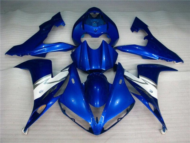 Bleu Blanc 04-06 YZF R1 Carénages Moto Bleu Blanc 04-06 YZF R1 Carénages Moto