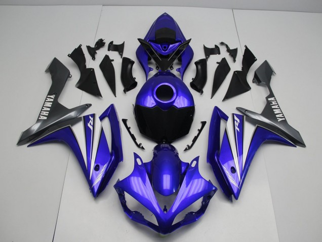 Bleu Blanc 07-08 YZF R1 Carénage Moto
