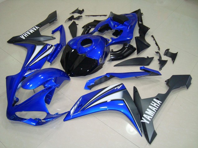 Bleu Blanc 07-08 YZF R1 Kit Carénages Motos Complet Bleu Blanc 07-08 YZF R1 Kit Carénages Motos Complet