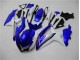 Bleu Blanc 08-10 GSXR 600/750 Carénage Moto Bleu Blanc 08-10 GSXR 600/750 Carénage Moto