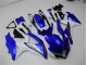 Bleu Blanc 08-10 GSXR 600/750 Carénage Moto Bleu Blanc 08-10 GSXR 600/750 Carénage Moto