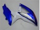 Bleu Blanc 08-10 GSXR 600/750 Carénage Moto Bleu Blanc 08-10 GSXR 600/750 Carénage Moto