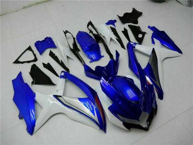 Bleu Blanc 08-10 GSXR 600/750 Carrosserie Moto Bleu Blanc 08-10 GSXR 600/750 Carrosserie Moto