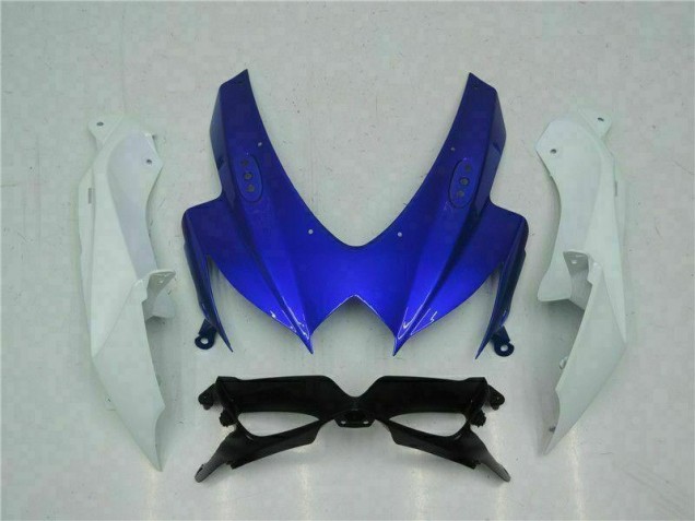 Bleu Blanc 08-10 GSXR 600/750 Kit Carénages Motos Bleu Blanc 08-10 GSXR 600/750 Kit Carénages Motos