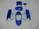 Bleu Blanc 08-10 GSXR 600/750 Kit Carénages Motos & Plastique Bleu Blanc 08-10 GSXR 600/750 Kit Carénages Motos & Plastique