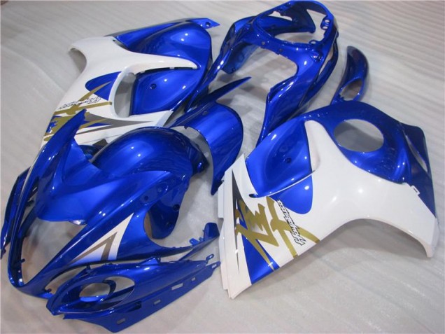 Bleu Blanc 08-19 GSXR 1300 Hayabusa Carrosserie Moto Bleu Blanc 08-19 GSXR 1300 Hayabusa Carrosserie Moto