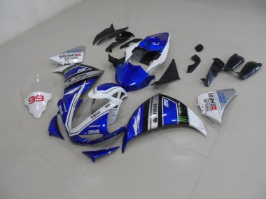 Bleu Blanc 09-11 YZF R1 Carrosserie Moto
