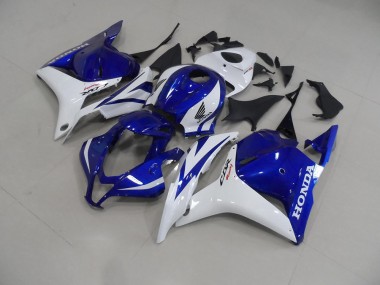 Bleu Blanc 09-12 CBR600RR Carénage Moto