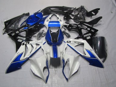 Bleu Blanc 09-14 S1000RR Carénages Moto