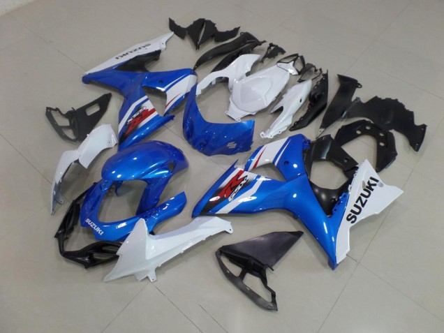 Bleu Blanc 09-16 GSXR 1000 Carénage Moto Bleu Blanc 09-16 GSXR 1000 Carénage Moto