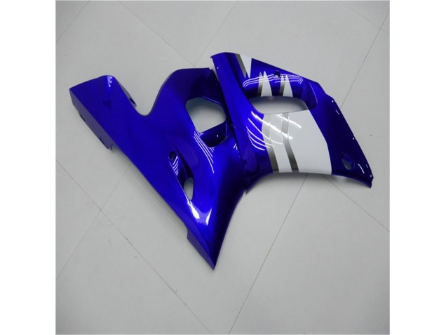 Bleu Blanc 98-02 YZF R6 Carénage Moto Bleu Blanc 98-02 YZF R6 Carénage Moto