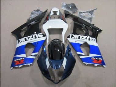 Bleu Blanc Décalque 03-04 GSXR 1000 Carénage Moto