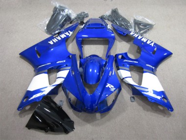 Bleu Blanc Décalque 98-99 YZF R1 Carénage Moto