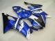Bleu Blanc Noir 08-16 YZF R6 Carénages Moto Bleu Blanc Noir 08-16 YZF R6 Carénages Moto