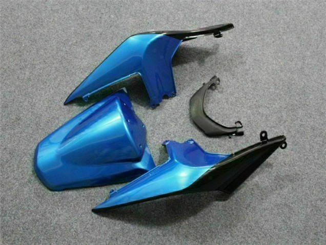 Bleu Blanc Noir Ninja 08-12 EX250 Carénages Moto Bleu Blanc Noir Ninja 08-12 EX250 Carénages Moto