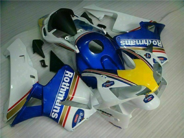 Bleu Blanc Rothmans 03-04 CBR600RR Carénage Moto Bleu Blanc Rothmans 03-04 CBR600RR Carénage Moto