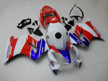Bleu Blanc Rouge 02-13 VFR800 Carénage Moto