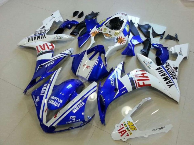 Bleu Blanc Rouge 04-06 YZF R1 Carénage Moto Bleu Blanc Rouge 04-06 YZF R1 Carénage Moto