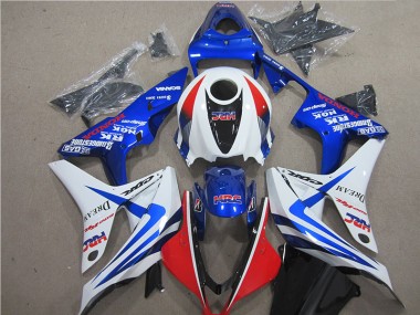 Bleu Blanc Rouge HRC 07-08 CBR600RR Carénage Moto
