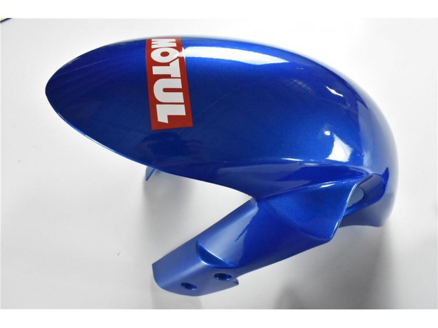 Bleu Blanc Vert 08-10 GSXR 600/750 Carénage Moto Bleu Blanc Vert 08-10 GSXR 600/750 Carénage Moto
