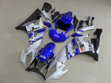 Bleu Bleu Blanc ENEOS 06-07 YZF R6 Carénage Moto
