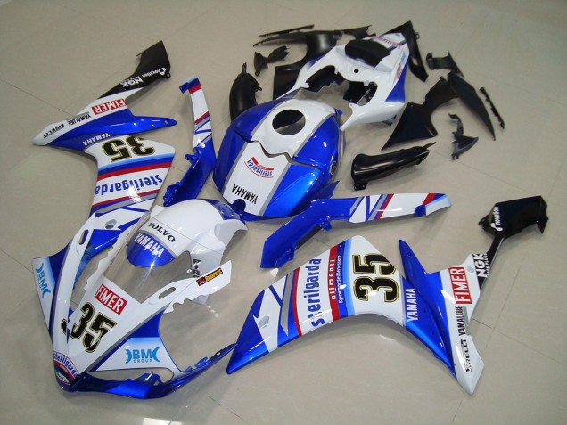 Bleu Décalque 07-08 YZF R1 Carénage Moto Bleu Décalque 07-08 YZF R1 Carénage Moto