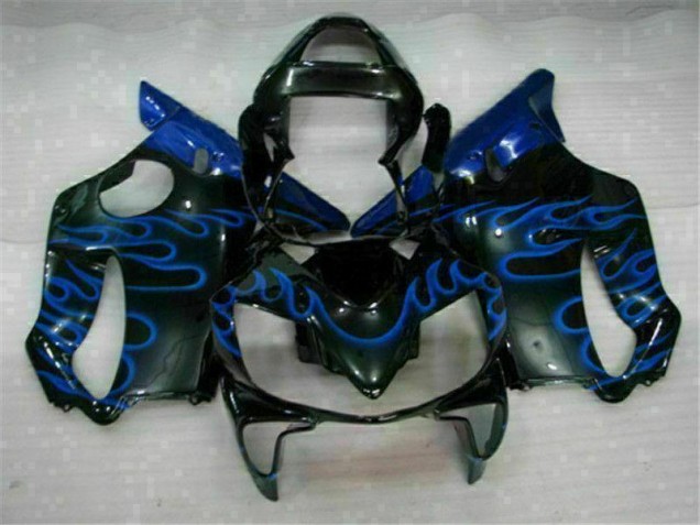 Bleu Flamme 01-03 CBR600 F4i Carénage Moto Bleu Flamme 01-03 CBR600 F4i Carénage Moto