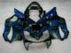 Bleu Flamme 01-03 CBR600 F4i Carénage Moto Bleu Flamme 01-03 CBR600 F4i Carénage Moto