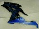 Bleu Flamme Noir 08-16 YZF R6 Carénage Moto Bleu Flamme Noir 08-16 YZF R6 Carénage Moto