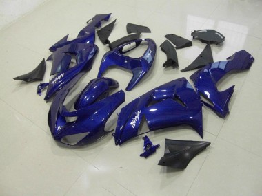 Bleu Foncé 06-07 ZX10R Carénage Moto