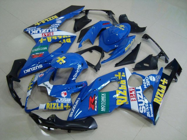 Bleu Foncé Rizla 05-06 GSXR 1000 Carénage Moto Bleu Foncé Rizla 05-06 GSXR 1000 Carénage Moto