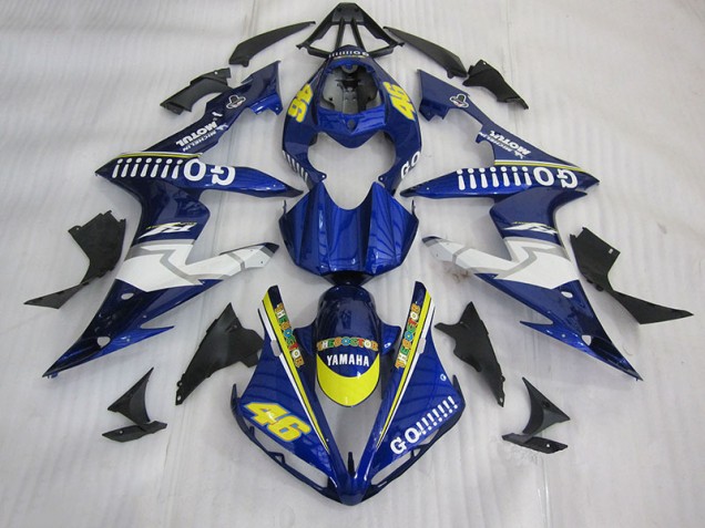 Bleu Go 46 04-06 YZF R1 Carénage Moto Bleu Go 46 04-06 YZF R1 Carénage Moto