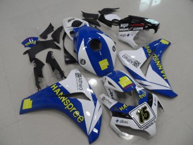 Bleu Hannspree 08-11 CBR1000RR Carénage Moto