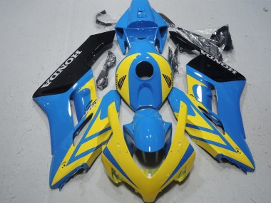 Bleu Jaune 04-05 CBR1000RR Carénage Moto