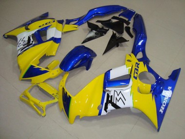 Bleu Jaune 95-98 CBR600 F3 Carénage Moto