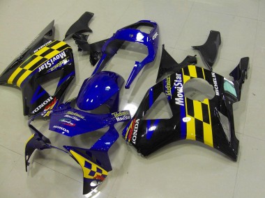 Bleu Movistar 02-03 CBR900RR 954 Carénage Moto