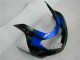 Bleu Noir 01-03 GSXR 600/750 Carénages Moto Bleu Noir 01-03 GSXR 600/750 Carénages Moto
