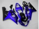 Bleu Noir 04-05 GSXR 600/750 Carénages Moto