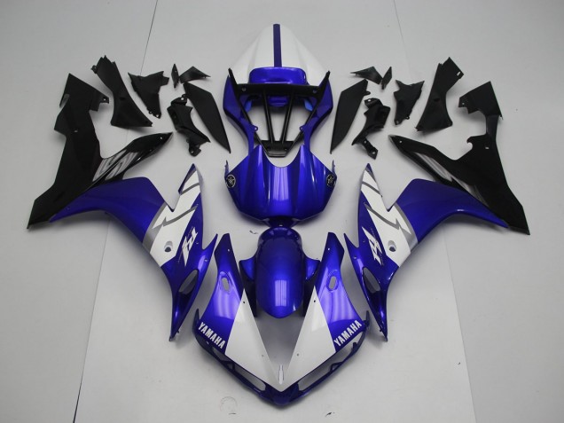 Bleu Noir 04-06 YZF R1 Kit Carénages Motos Complet Bleu Noir 04-06 YZF R1 Kit Carénages Motos Complet