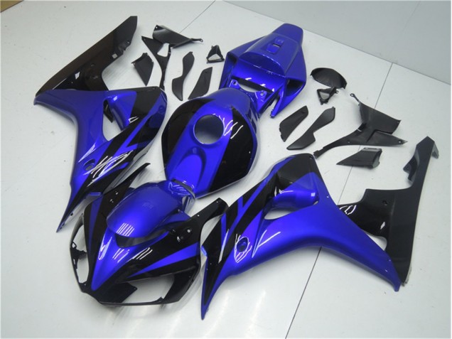 Bleu Noir 06-07 CBR1000RR Carénage Moto Bleu Noir 06-07 CBR1000RR Carénage Moto