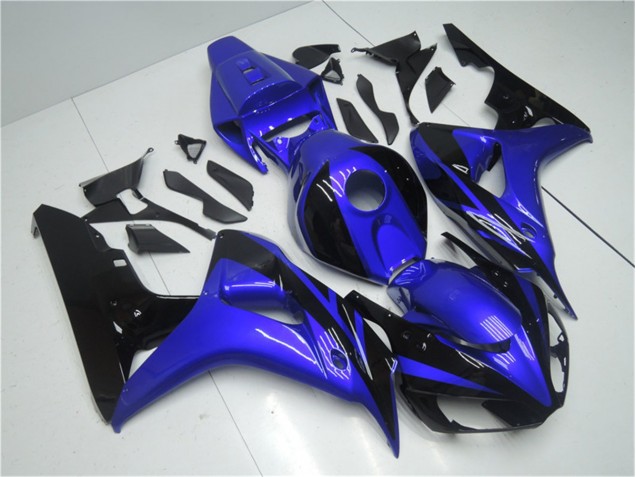 Bleu Noir 06-07 CBR1000RR Carénage Moto Bleu Noir 06-07 CBR1000RR Carénage Moto