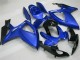 Bleu Noir 06-07 GSXR 600/750 Kit Carénages Motos Complet Bleu Noir 06-07 GSXR 600/750 Kit Carénages Motos Complet