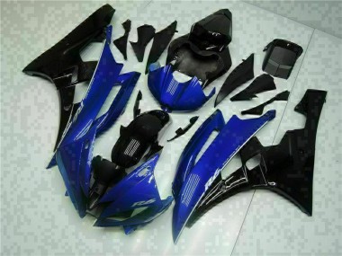 Bleu Noir 06-07 YZF R6 Carrosserie Moto